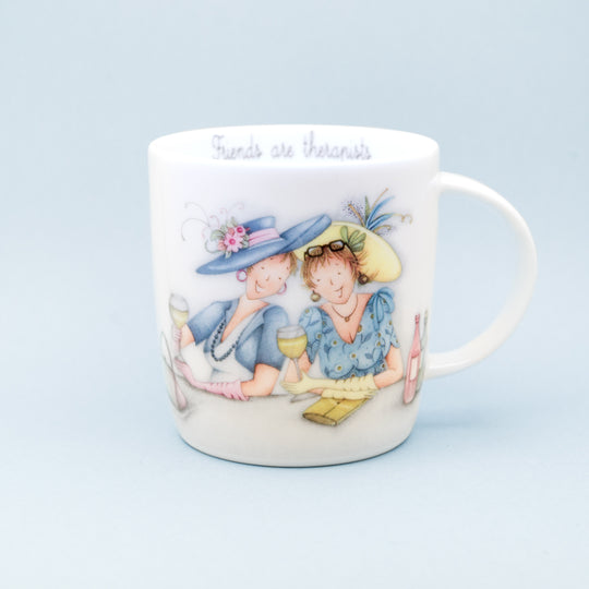 Fine China Mug - MG-04 - Friends are therapists