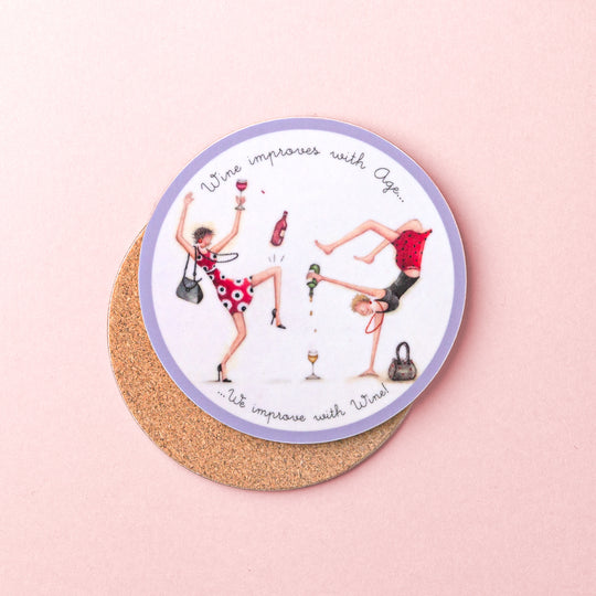 Coaster - CO-14 - Wine improves with Age