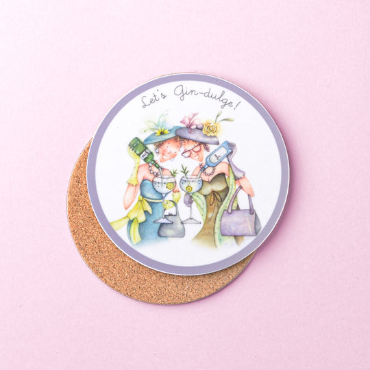 Coaster - CO-25 - Let's Gin-dulge