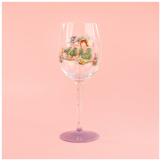 Wine Glass - WOC02 - Friends are Therapists