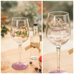 Wine Glass - WOC02 - Friends are Therapists