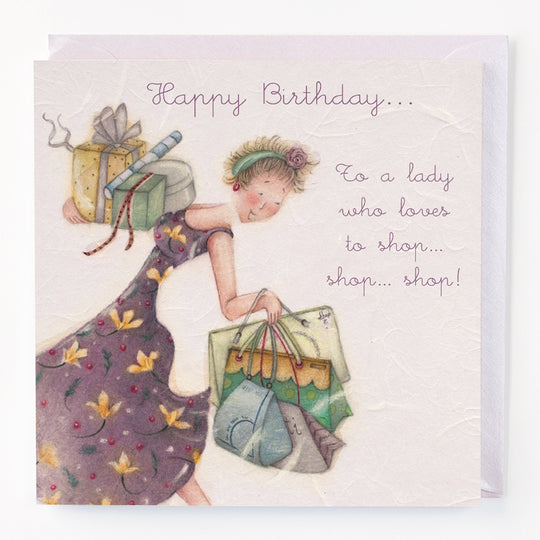 LB03 - To a lady who loves to Shop