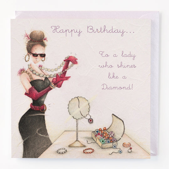 LB05 - To a lady who shines like a Diamond