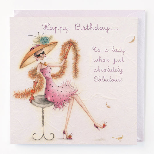 LB06 - To a lady who's absolutely Fabulous