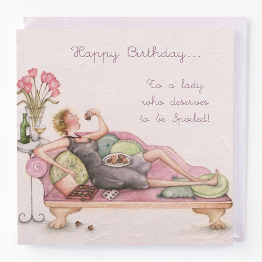 LB11 - To a lady who deserves to be Spoiled